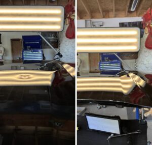 Car dent repair results before and after in St Louis Missouri