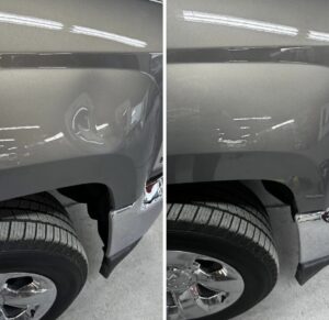 Dent repair transformation before and after in St Louis MO