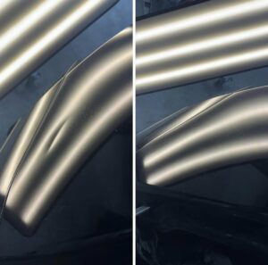 Paintless dent repair results before and after St Louis Missouri