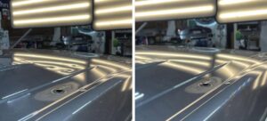 Hail damage repair before and after results in St Louis MO