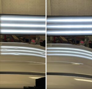 Car dent repair before and after results in St Louis MO