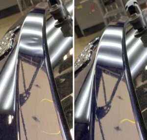 Auto dent repair before and after – paintless dent repair St Louis MO